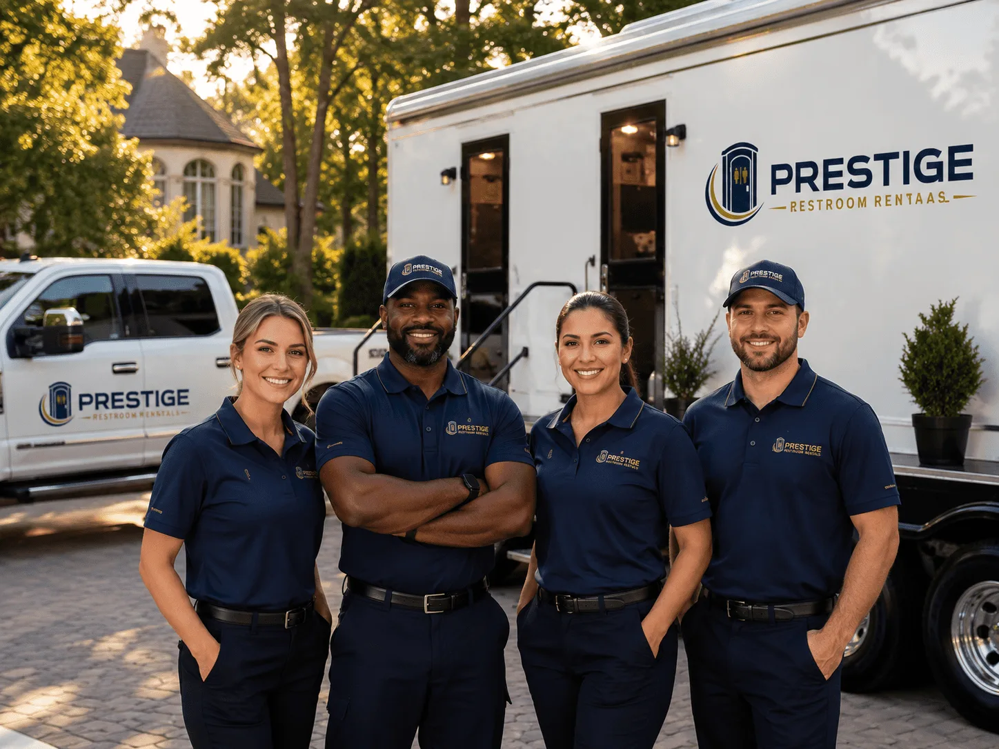 Trusted Luxury Portable Restrooms company in Mather, PA